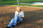Blond On Playground 4 Photo (1288527)